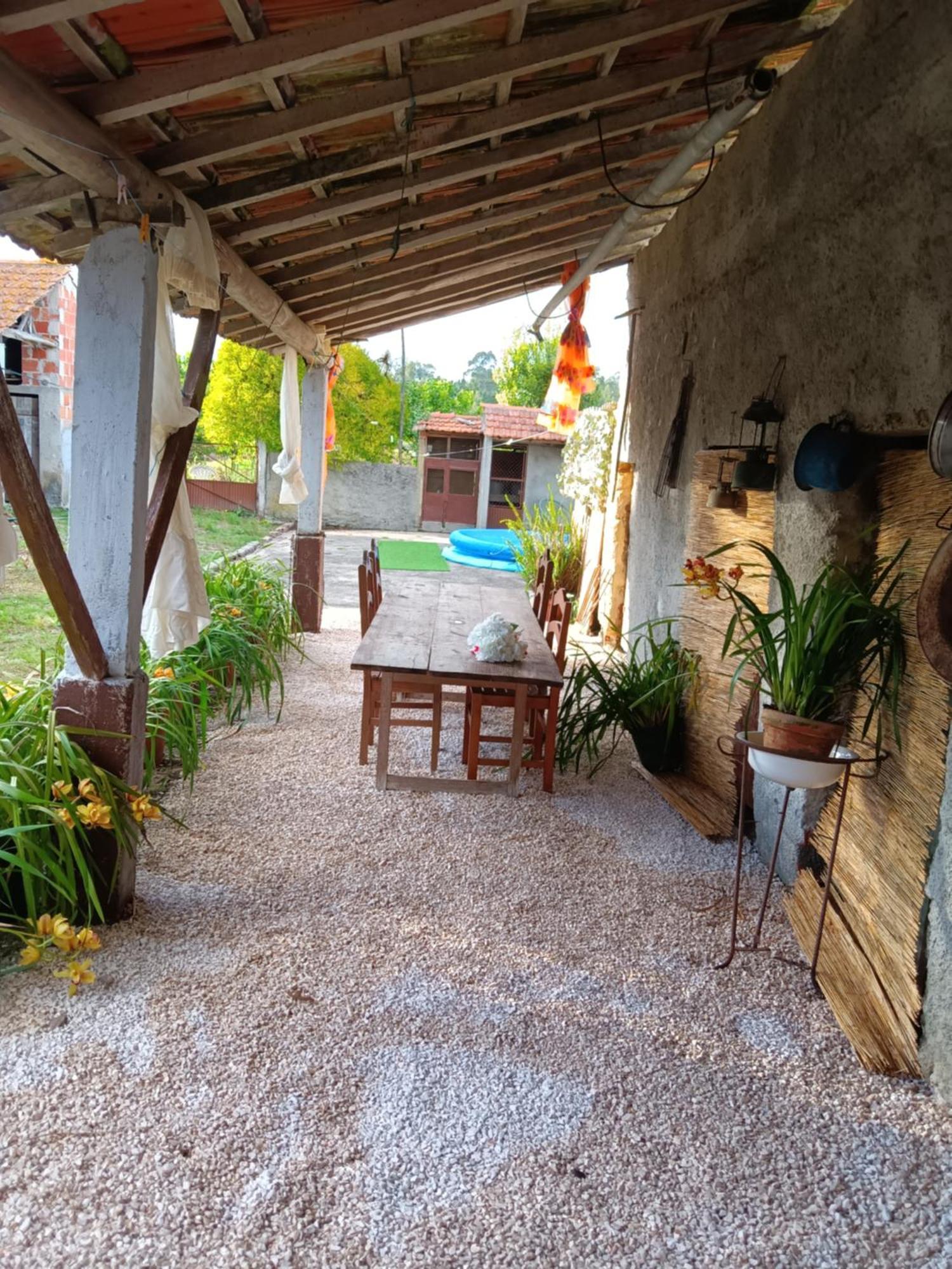 Casa Da Vovo Ceu - Casa De Campo Gandaresa - Country House, Entre Coimbra E Aveiro, A 15 Minutos Carro Praia Mira - Quintal Com Piscina Insuflavel Кантаньеди Экстерьер фото